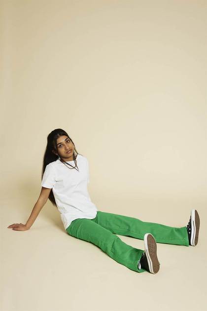 Hound jeans "Wild" (højtaljet) pige - grøn